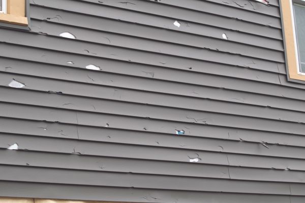 Damaged Siding Replacement